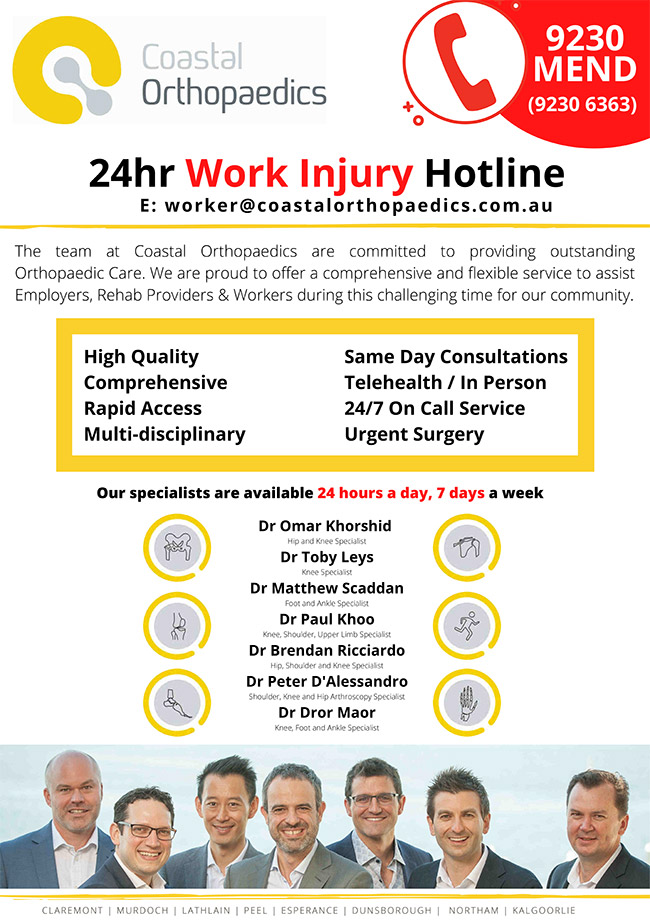 24hr Work Injury Hotline